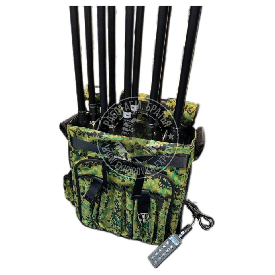 Garpiya Perimeter 600W Pro Portable Anti-UAV Jammer 12-Channel GEN1 factory